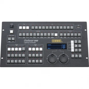 Пульт управления светом. Дисплей LCD. Всего 288 DMX-каналов CODE COLOUR-288-(288-CH)
