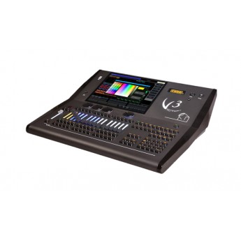 Пульт управления светом, сенсорный дисплей 15”, 4 физических линии DMX 512 + 1 Artnet, 2048 DMX-каналов, WiFi, интерфейсы MIDI вход, выход и Thru CODE VICTORY-3-(4096-CH)